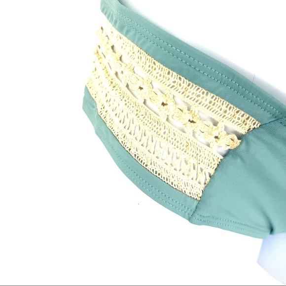 L*Space Women’s Blue Green Bikini Bottoms - Picture 5 of 9